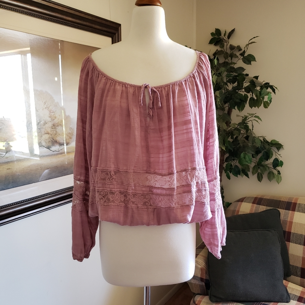 SOLD- Freepeople romance blouse